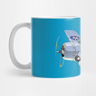 Cartoon fighter Mug